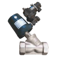 EGE Angle Seated Valve, ecoflo-AS